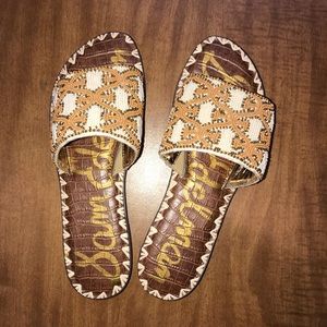 Sam Edelman Embellished Gunner Slide Sandals